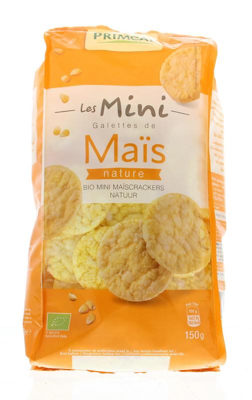 Primeal Mini Maiswafels Bio
