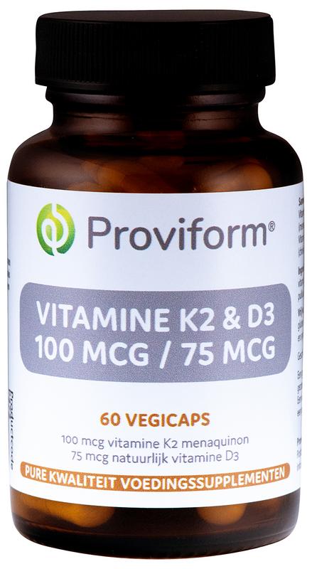 Proviform Vitamine K2 100Mcg & D3 75Mcg