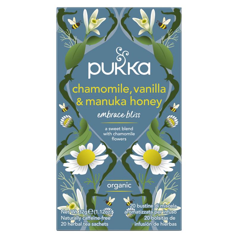 Pukka Chamomile Vanillemanuka Honing Bio