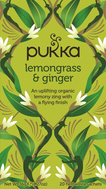 Pukka Lemongrass & Ginger Thee Bio