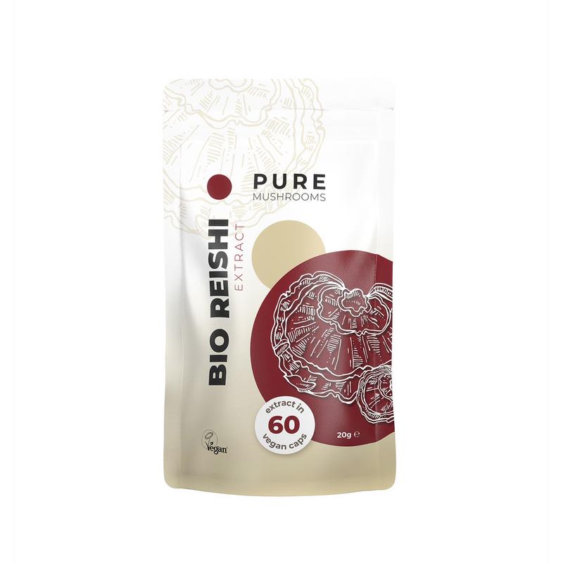 Pure Mushrooms Reishi Paddenstoel Extract Bio