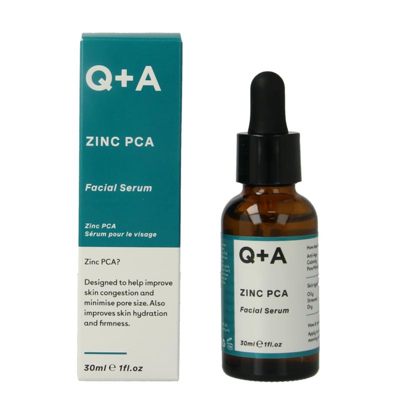 Q+A Zinc Pca Facial Serum