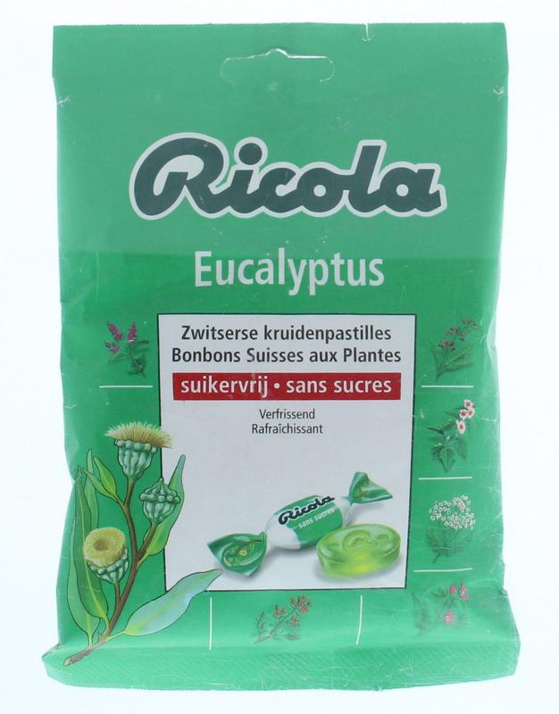 Ricola Eucalyptus Suikervrij