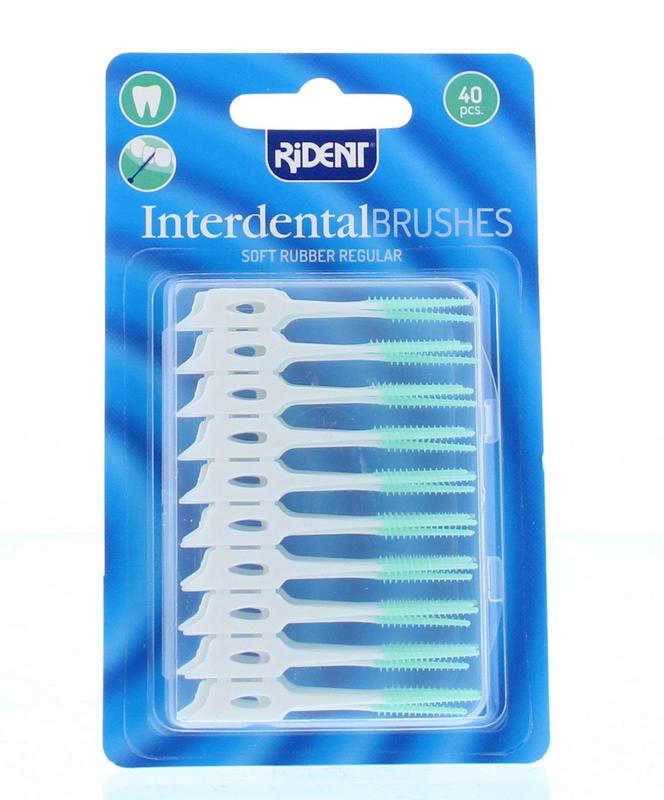 Rident Interdental Brushes Soft Rubber