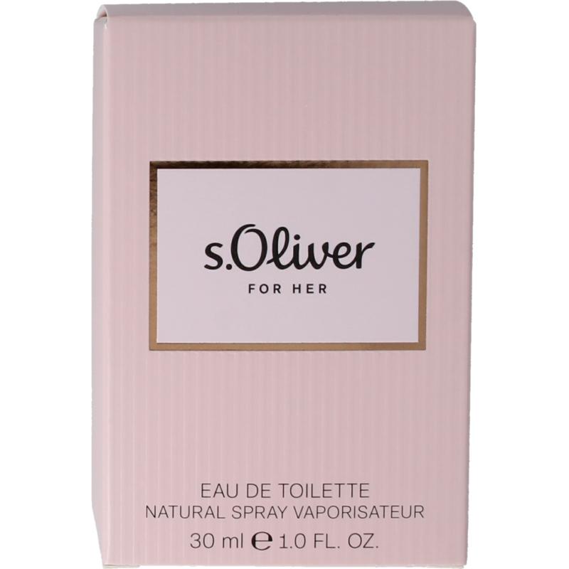 S Oliver For Her Eau De Toilette Spray