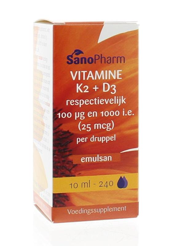 Sanopharm Vitamine K2 D3 Emulsan