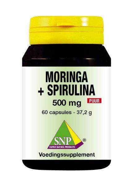 Snp Moringa & Spirulina 500Mg Puur