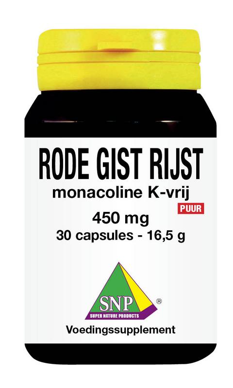 Snp Rode Gist Rijst Monacoline K Vrij