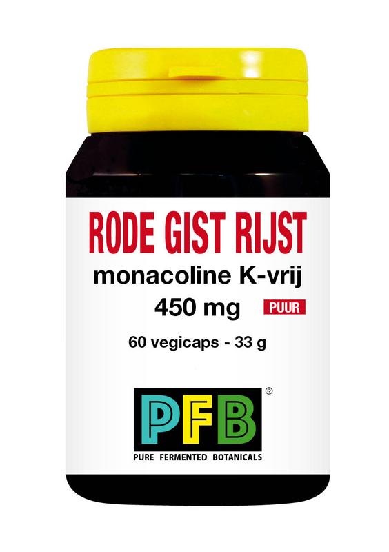 Snp Rode Gist Rijst Monacoline K-Vrij Puur