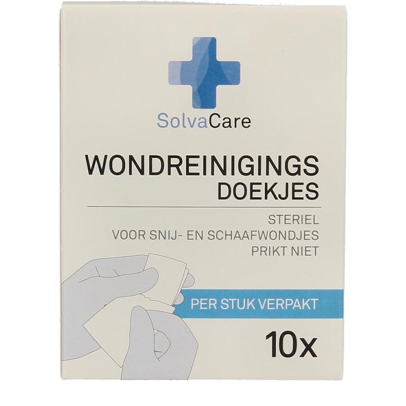 Solvacare Wondreinigingsdoekjes Steriel