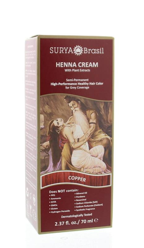 Surya Brasil Henna Haarverf Creme Copper