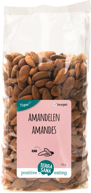 Terrasana Raw Amandelen Bruin Bio