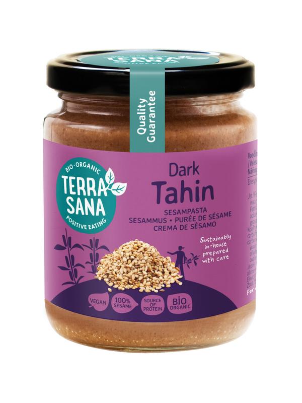 Terrasana Tahin Bruin Sesampasta Zonder Zout Bio