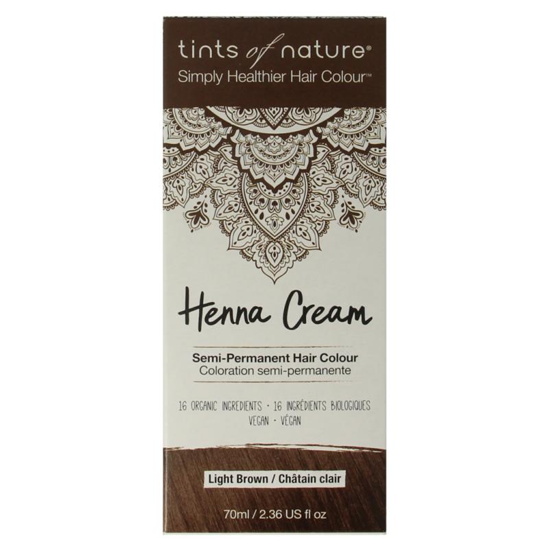 Tints Of Nature Henna Cream Light Brown Semi Permanent