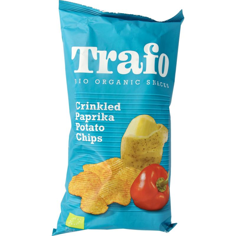 Trafo Ribbelchips Paprika Bio