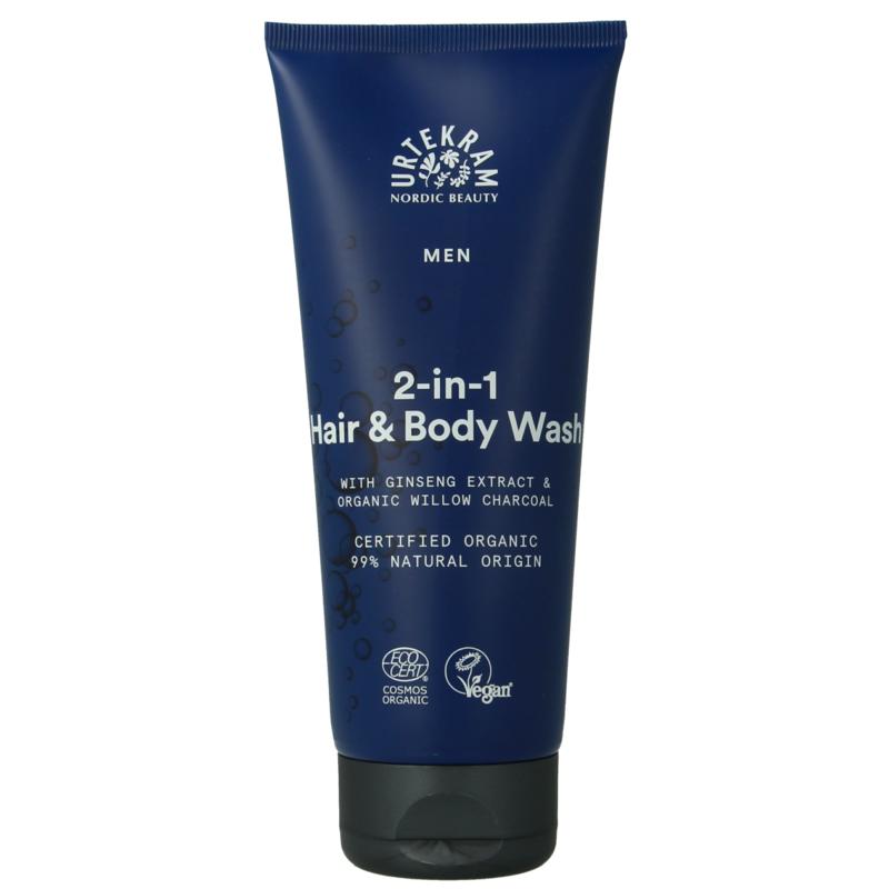 Urtekram Men Haar En Body Wash