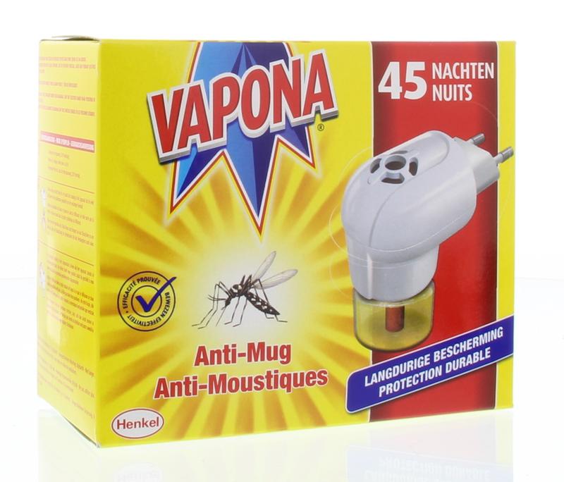 Vapona Anti Mug Stekker 45 Nachten