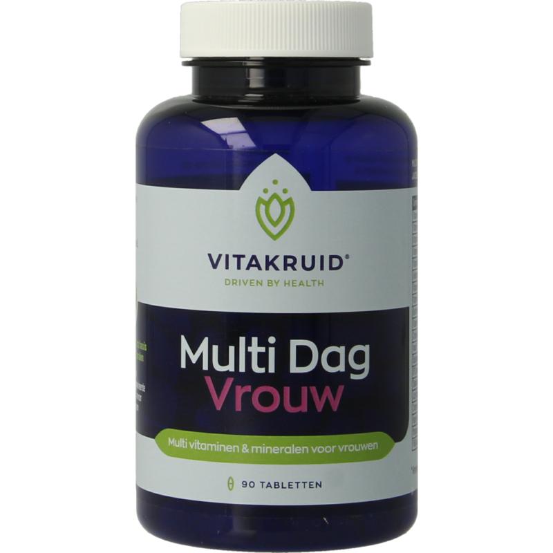 Vitakruid Multi Dag Vrouw 100% Vegan
