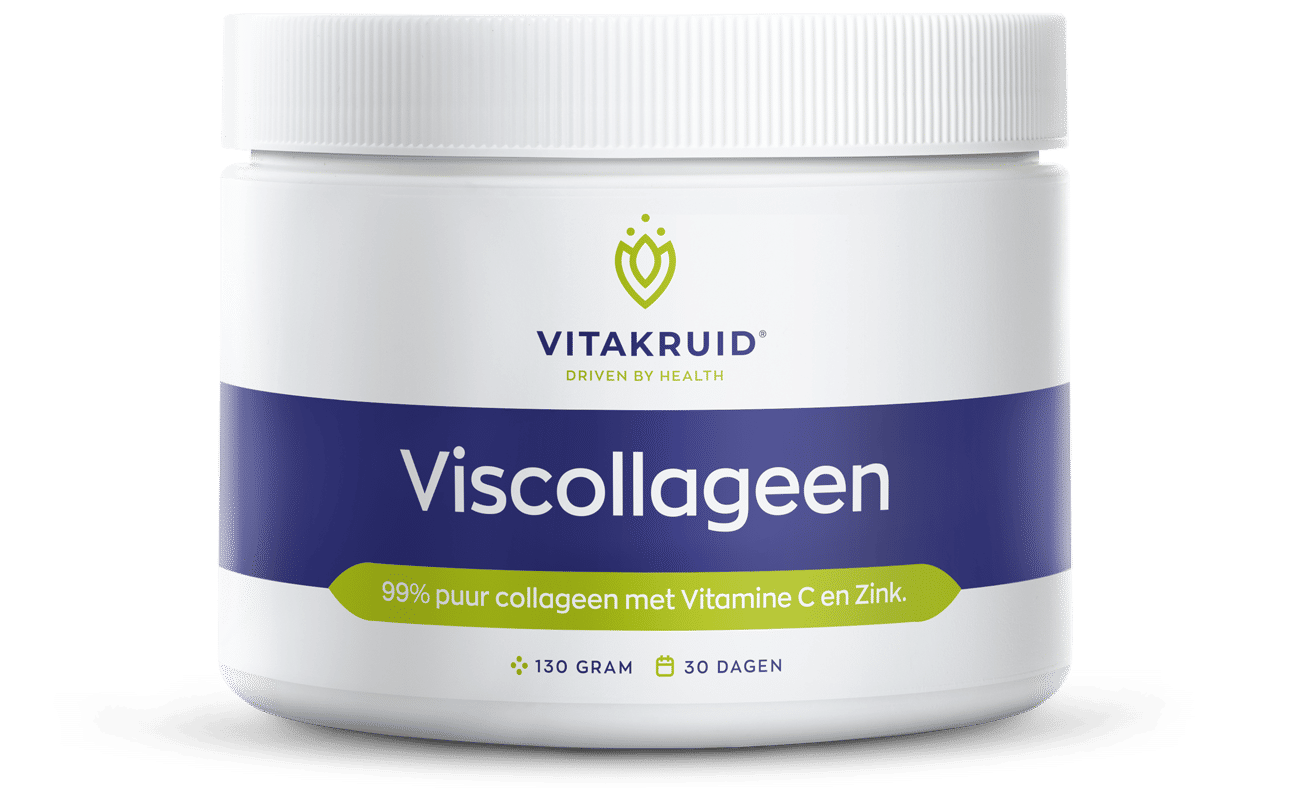 Vitakruid Viscollageen 99% Puur Collageen Vitamine C & Zink