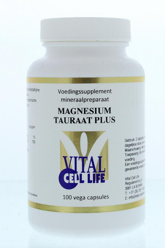 Vital Cell Life Magnesium Tauraat Plus B6