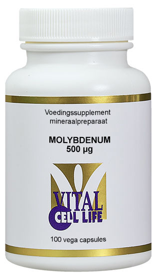 Vital Cell Life Molybdenum 500 Mcg