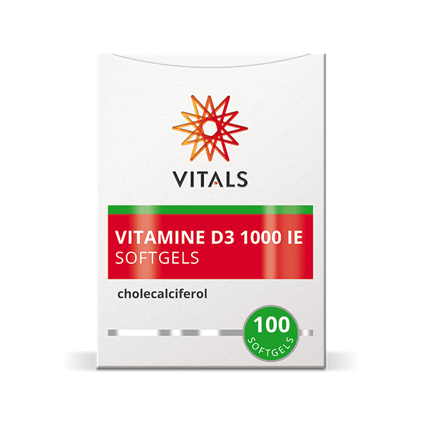 Vitals Vitamine D3 1000Ie