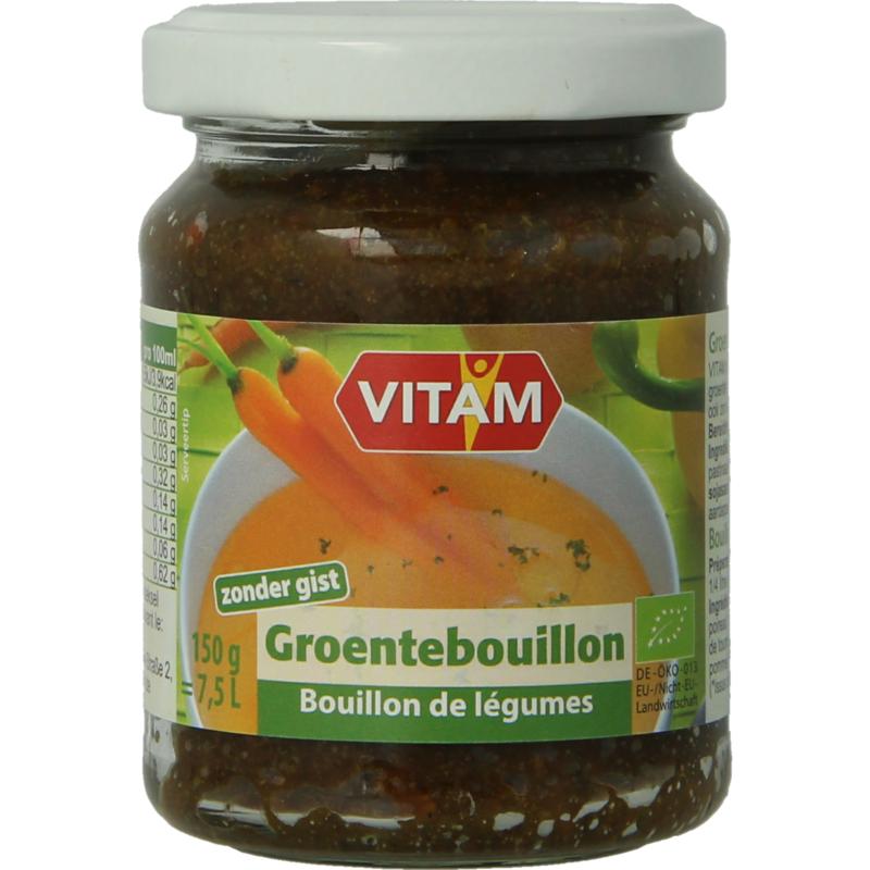 Vitam Groentebouillon Zonder Gist Bio