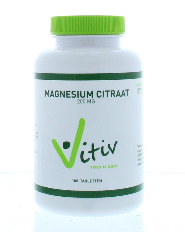 Vitiv Magnesium Citraat 200Mg