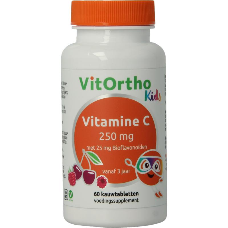 Vitortho Vitamine C 250Mg Met 25Mg Bioflavonoiden