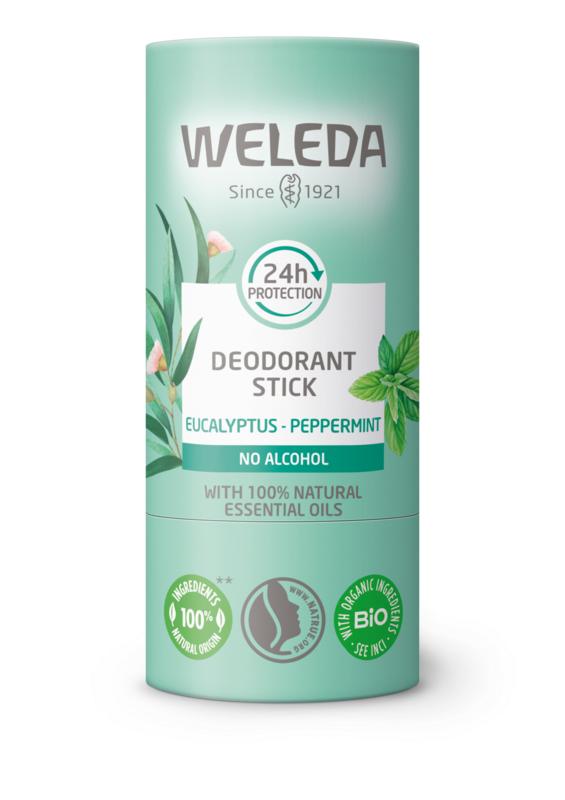 Weleda Deodorant Stick Eucalyptus + Peppermint 24U