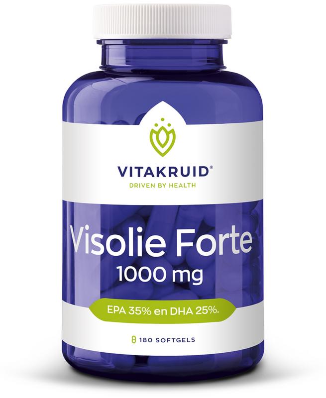 Vitakruid Visolie Forte 1000 Mg Epa 35% Dha 25%