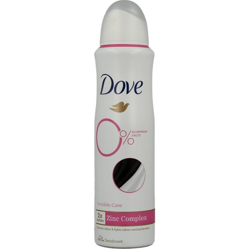 Dove Deodorant Spray Invisible Care 0%