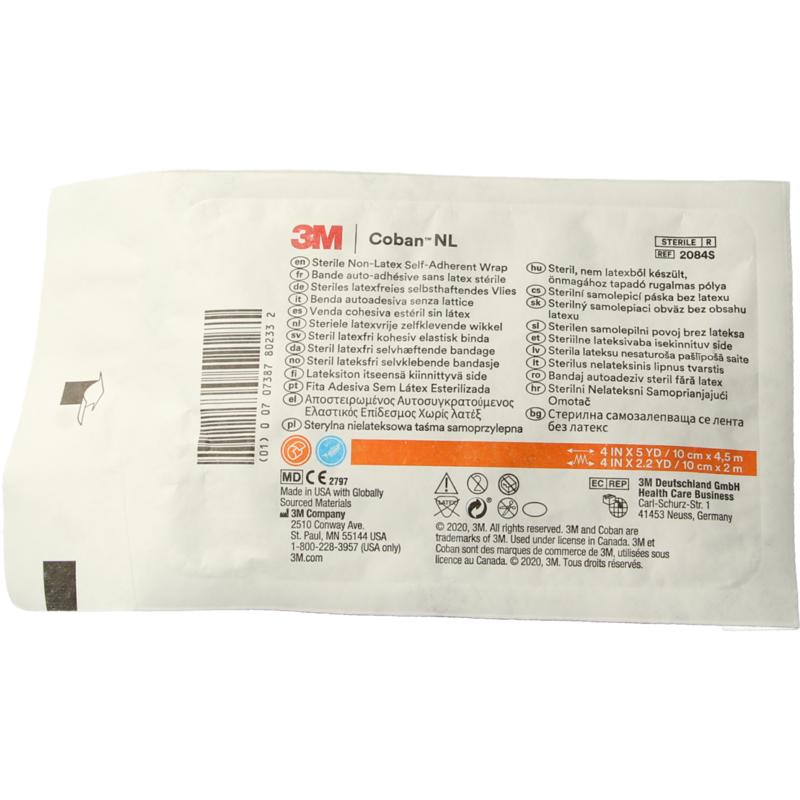 3M Coban Zelfklevende Zwachtel 10X4.5M