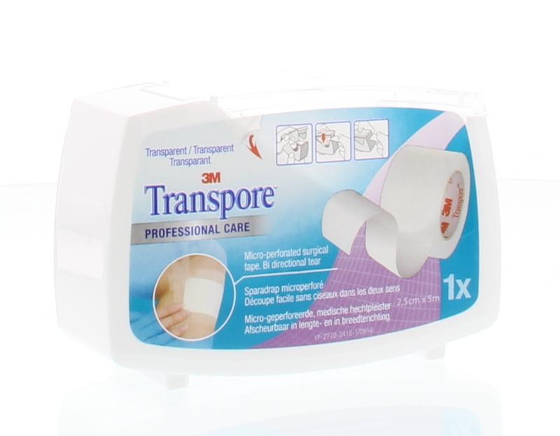 3M Transpore Hechtpleister 5M X 25Mm