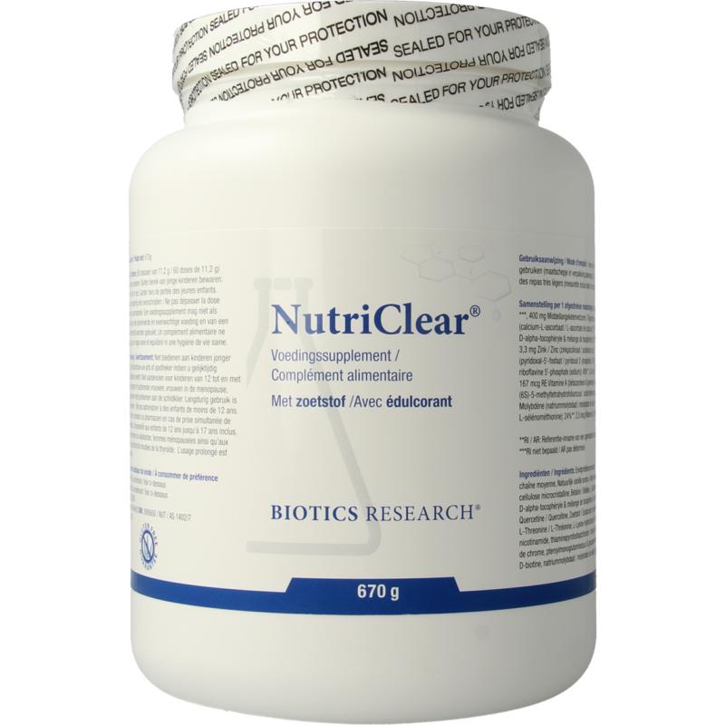 Biotics Nutriclear