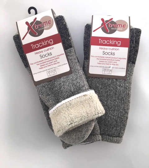 Xtreme Sockswear Sokken Merinowol Grijs Maat 31-34