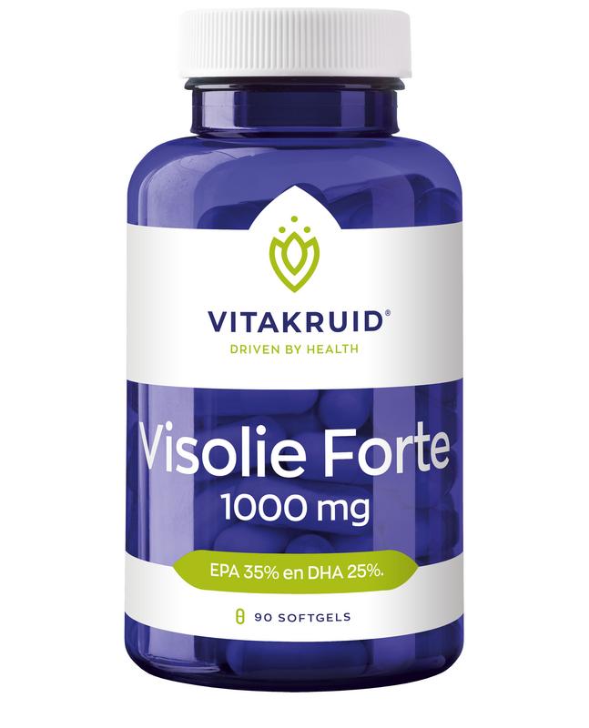 Vitakruid Visolie Forte 1000 Mg Epa 35% Dha 25%