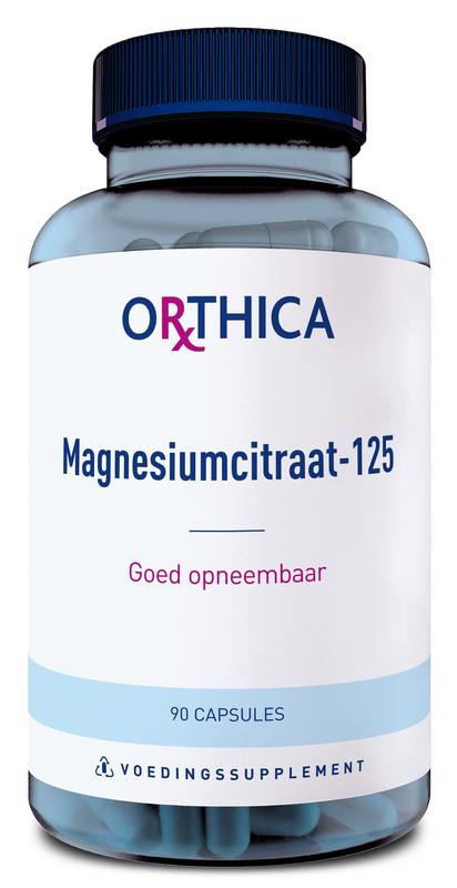 Orthica Magnesium Citraat 125