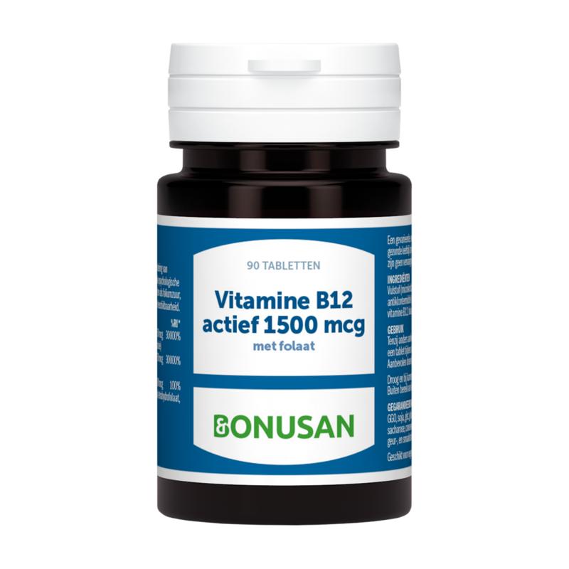 Bonusan Vitamine B12 1500 Mcg Actief
