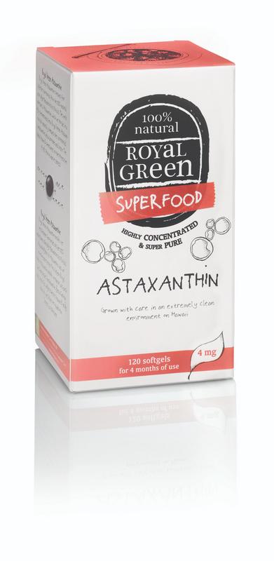 Royal Green Astaxanthine - 120 softgels