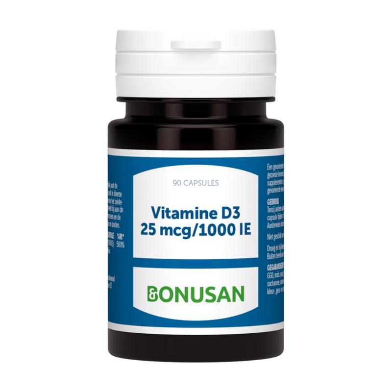 Bonusan Vitamine D3 25Mcg
