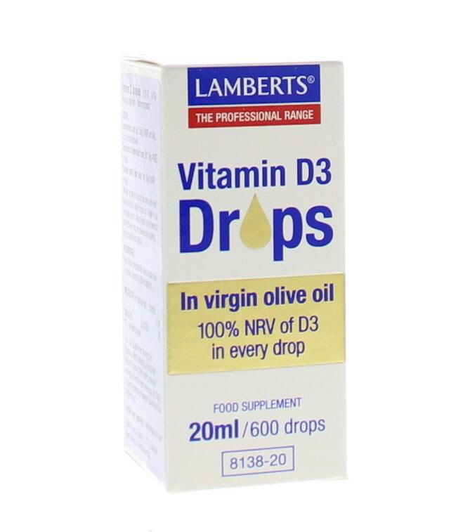 Lamberts Vitamine D3 Druppels