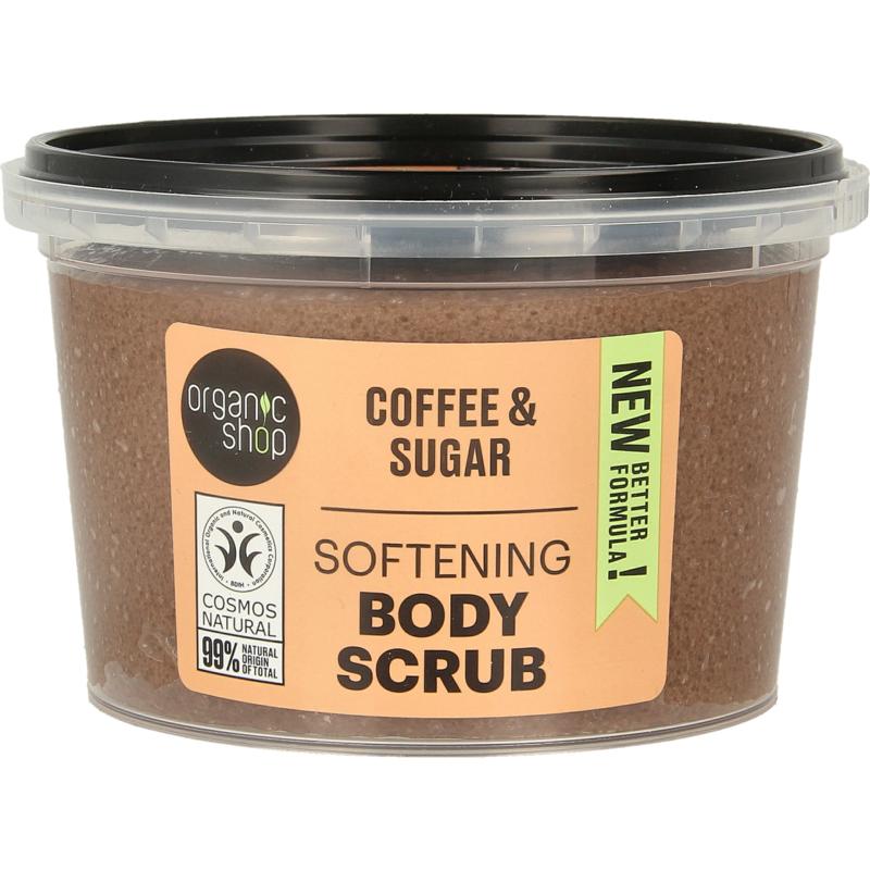 Organic Shop Body Scrub Brazilian Coffee