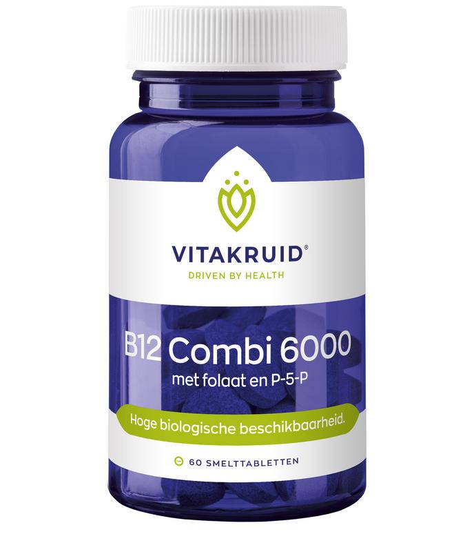 Vitakruid B12 Combi 6000 Met Folaat & P-5-P