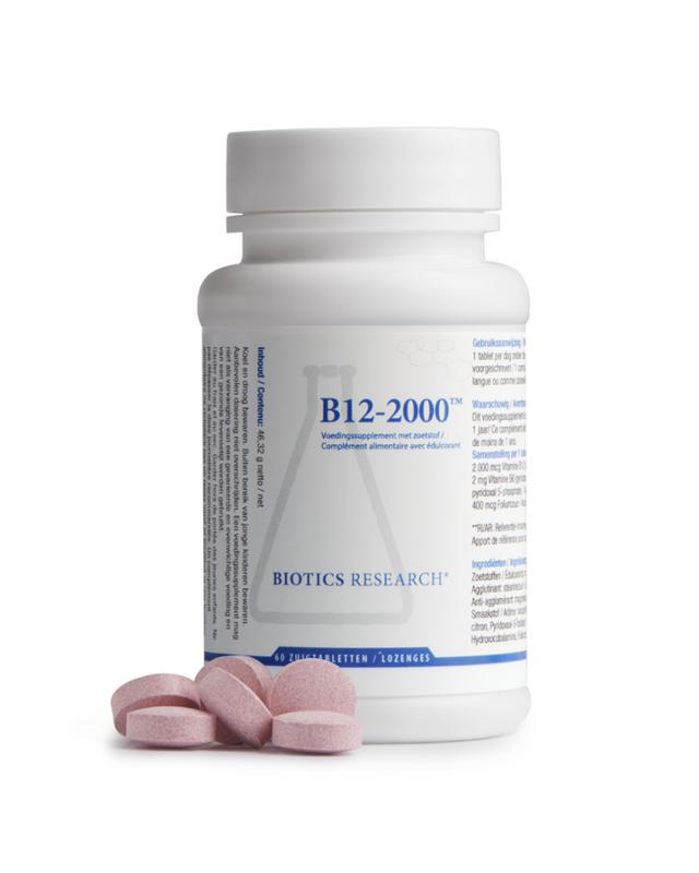 Biotics Vitamin B12 2000Mcg