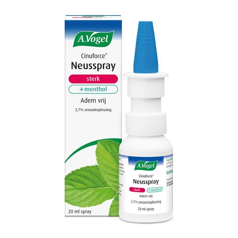 A Vogel Cinuforce Neusspray Extra Sterk + Menthol