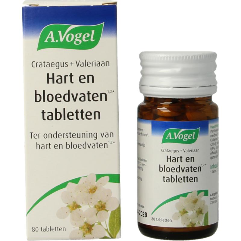 A Vogel Crataegus + Valeriaan Tabletten