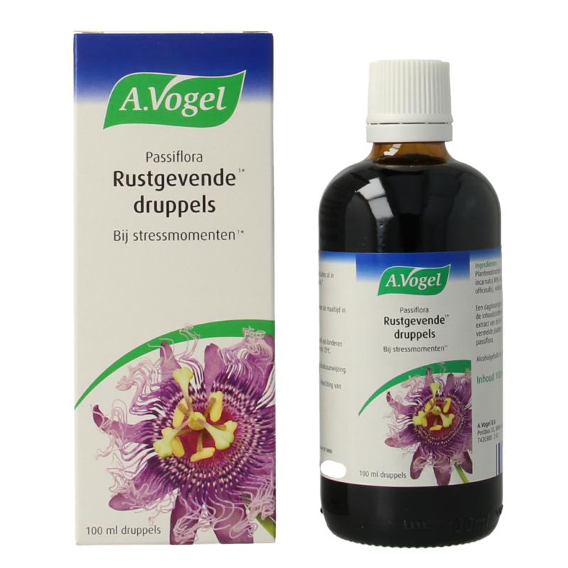 A Vogel Passiflora Rustgevende Druppels