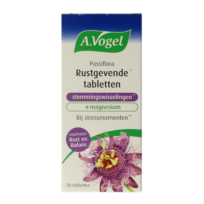 A Vogel Passiflora Rustgevende Tabl. Stemmingswisselingen