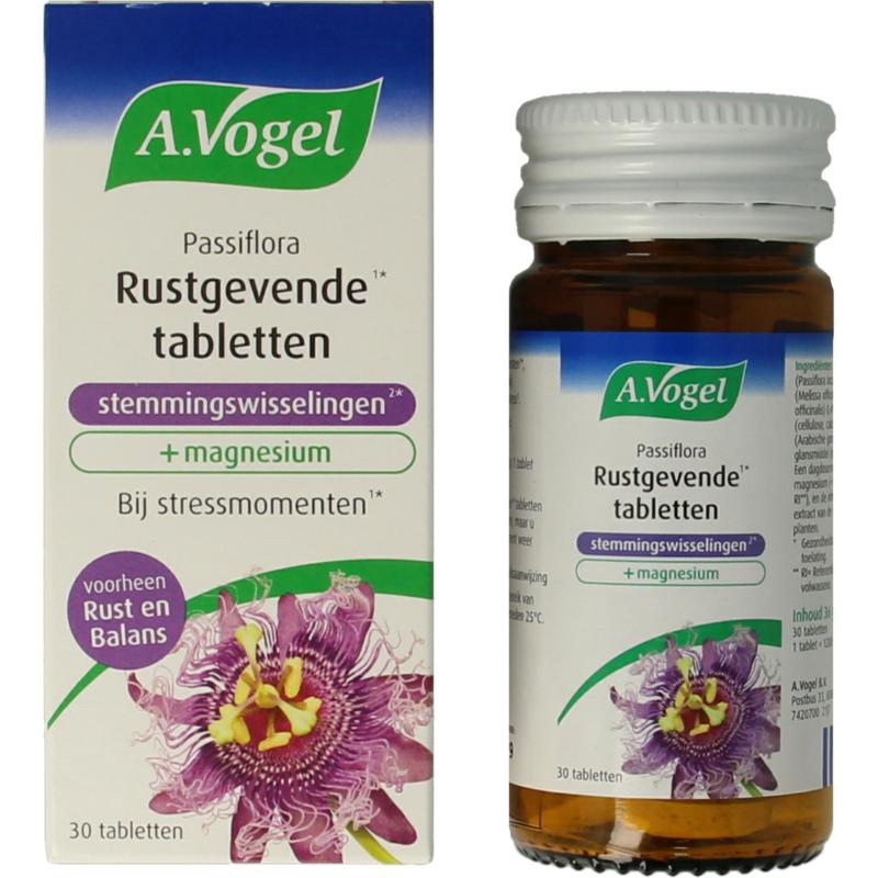 A Vogel Passiflora Rustgevende Tabl. Stemmingswisselingen